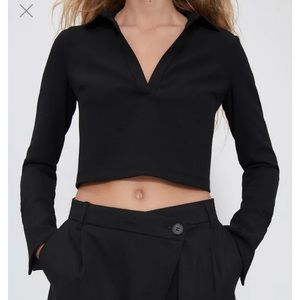 Zara cropped top